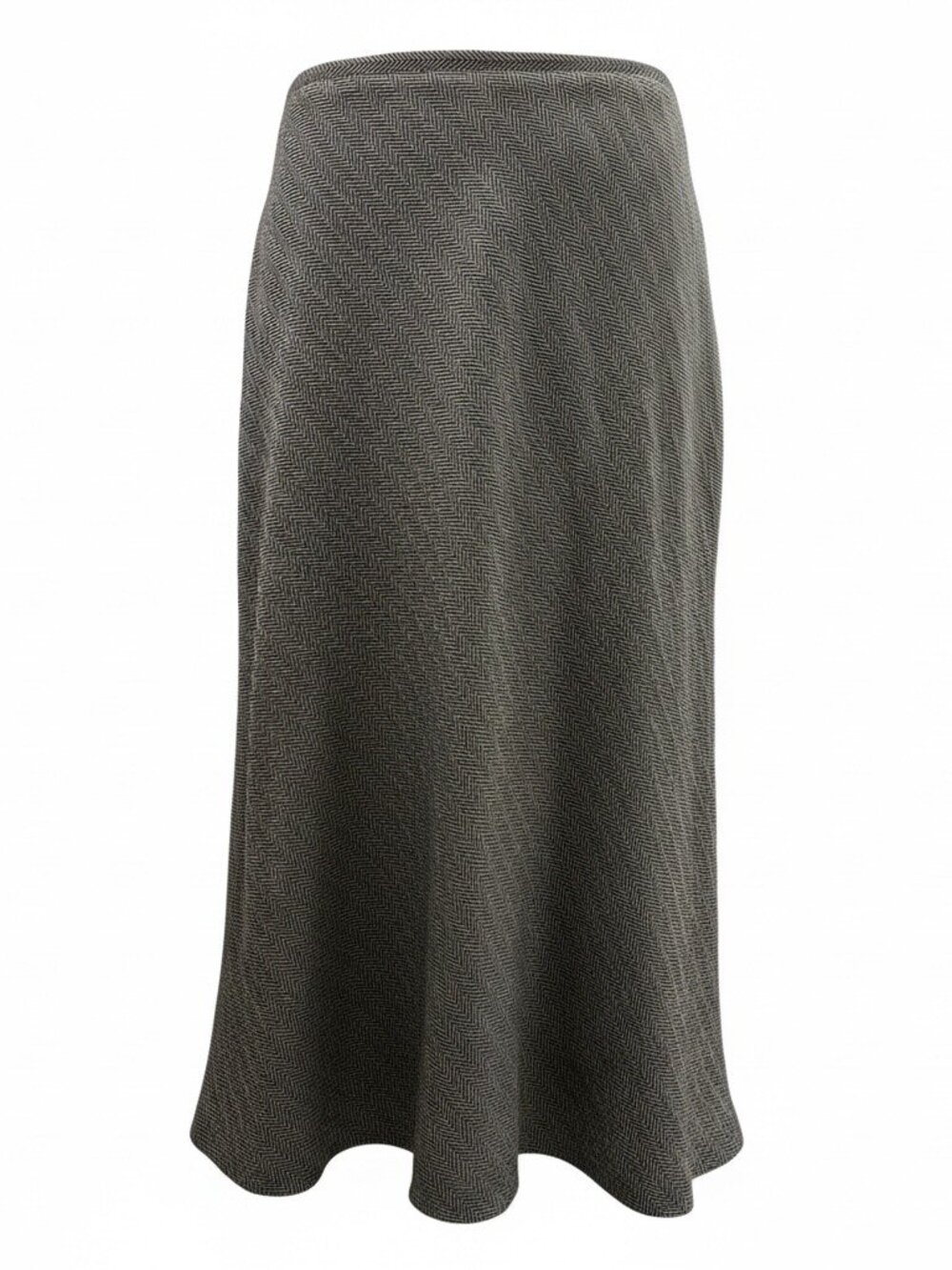 Lauren Ralph Lauren Green Label Wool Herringbone Tweed Skirt Women's Sz 12